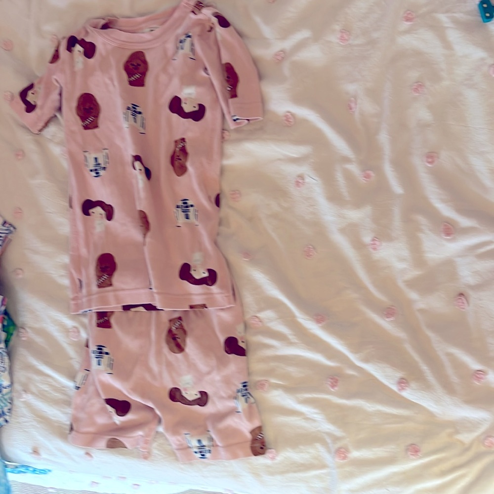 Hannah Anderson pink, brown and white and size 130 cm and size 8